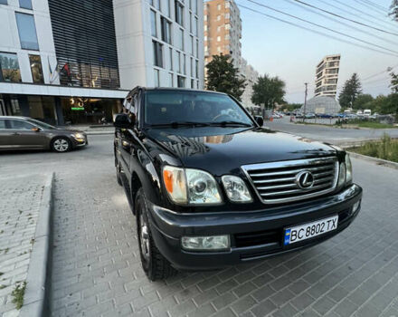 Черный Лексус ЛХ, объемом двигателя 4.7 л и пробегом 275 тыс. км за 18000 $, фото 1 на Automoto.ua