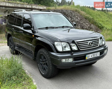 Чорний Лексус ЛХ, об'ємом двигуна 4.66 л та пробігом 240 тис. км за 16000 $, фото 1 на Automoto.ua