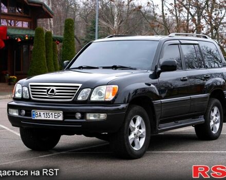 Черный Лексус ЛХ, объемом двигателя 4.7 л и пробегом 216 тыс. км за 17500 $, фото 1 на Automoto.ua
