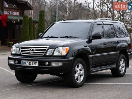 Чорний Лексус ЛХ, об'ємом двигуна 4.66 л та пробігом 216 тис. км за 17500 $, фото 1 на Automoto.ua