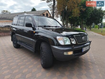 Черный Лексус ЛХ, объемом двигателя 4.67 л и пробегом 273 тыс. км за 14500 $, фото 1 на Automoto.ua