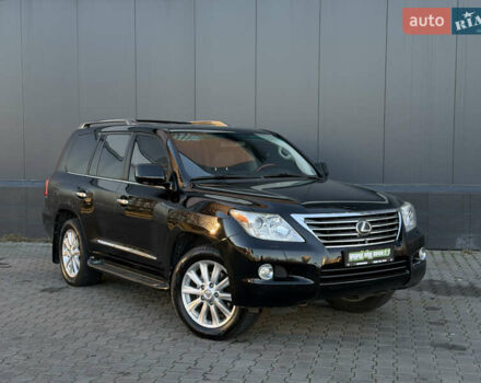 Черный Лексус ЛХ, объемом двигателя 5.69 л и пробегом 160 тыс. км за 26990 $, фото 1 на Automoto.ua
