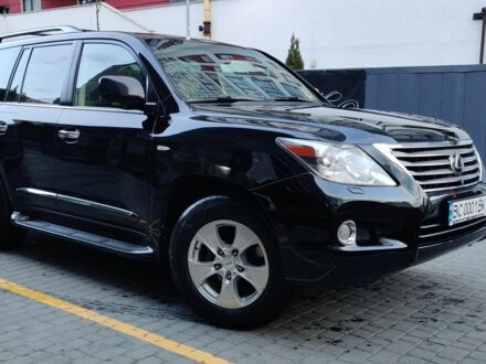 Черный Лексус ЛХ, объемом двигателя 5.7 л и пробегом 390 тыс. км за 22500 $, фото 1 на Automoto.ua