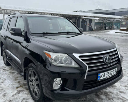 Черный Лексус ЛХ, объемом двигателя 5.66 л и пробегом 330 тыс. км за 24500 $, фото 1 на Automoto.ua
