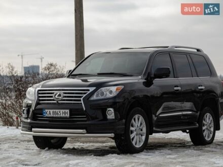 Чорний Лексус ЛХ, об'ємом двигуна 5.66 л та пробігом 150 тис. км за 85000 $, фото 1 на Automoto.ua