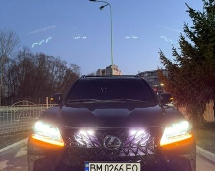 Черный Лексус ЛХ, объемом двигателя 5.66 л и пробегом 330 тыс. км за 33000 $, фото 1 на Automoto.ua