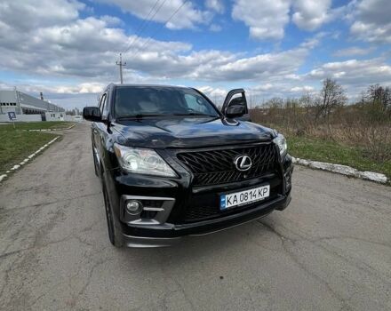 Черный Лексус ЛХ, объемом двигателя 5.66 л и пробегом 198 тыс. км за 22500 $, фото 1 на Automoto.ua