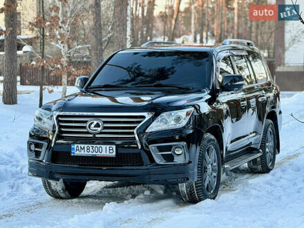 Черный Лексус ЛХ, объемом двигателя 5.7 л и пробегом 319 тыс. км за 25900 $, фото 1 на Automoto.ua