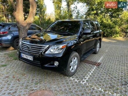 Черный Лексус ЛХ, объемом двигателя 5.66 л и пробегом 330 тыс. км за 23000 $, фото 1 на Automoto.ua