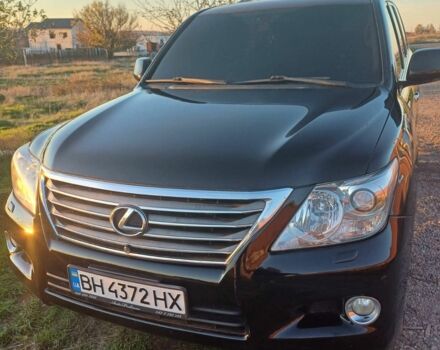 Чорний Лексус ЛХ, об'ємом двигуна 5 л та пробігом 250 тис. км за 23000 $, фото 1 на Automoto.ua