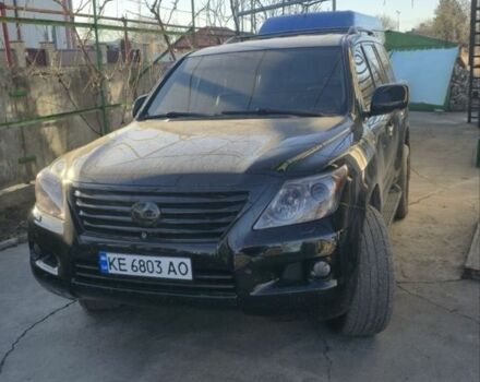 Черный Лексус ЛХ, объемом двигателя 5.7 л и пробегом 1 тыс. км за 21000 $, фото 1 на Automoto.ua