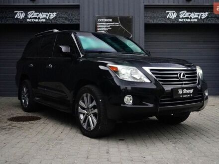 Черный Лексус ЛХ, объемом двигателя 5.66 л и пробегом 160 тыс. км за 69000 $, фото 1 на Automoto.ua