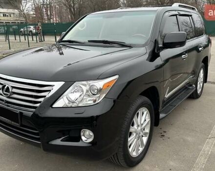Чорний Лексус ЛХ, об'ємом двигуна 5.66 л та пробігом 74 тис. км за 39400 $, фото 1 на Automoto.ua