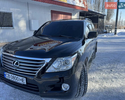 Чорний Лексус ЛХ, об'ємом двигуна 5.7 л та пробігом 232 тис. км за 26999 $, фото 1 на Automoto.ua