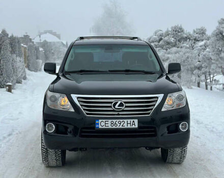 Черный Лексус ЛХ, объемом двигателя 5.7 л и пробегом 245 тыс. км за 22900 $, фото 1 на Automoto.ua