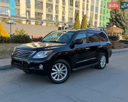 Черный Лексус ЛХ, объемом двигателя 5.66 л и пробегом 185 тыс. км за 27999 $, фото 1 на Automoto.ua