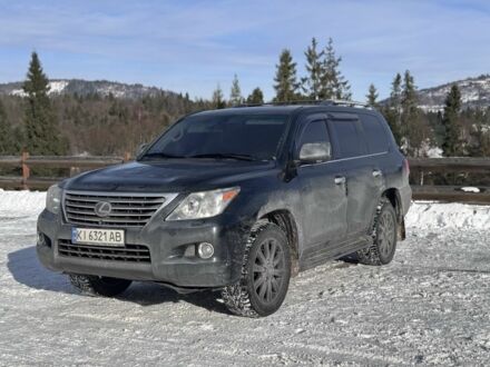 Черный Лексус ЛХ, объемом двигателя 5.7 л и пробегом 280 тыс. км за 25000 $, фото 1 на Automoto.ua