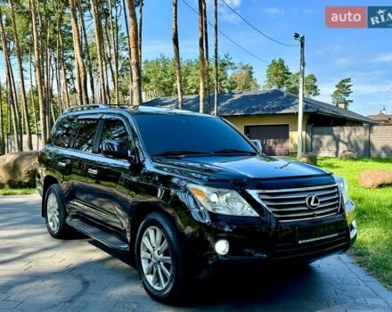 Черный Лексус ЛХ, объемом двигателя 5.66 л и пробегом 336 тыс. км за 24500 $, фото 1 на Automoto.ua