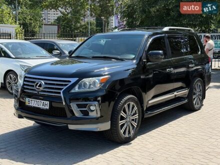 Чорний Лексус ЛХ, об'ємом двигуна 5.66 л та пробігом 302 тис. км за 26000 $, фото 1 на Automoto.ua
