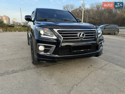 Чорний Лексус ЛХ, об'ємом двигуна 5.66 л та пробігом 160 тис. км за 38000 $, фото 1 на Automoto.ua