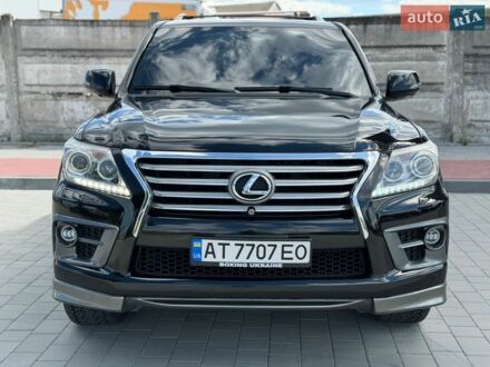 Черный Лексус ЛХ, объемом двигателя 5.66 л и пробегом 299 тыс. км за 33000 $, фото 1 на Automoto.ua