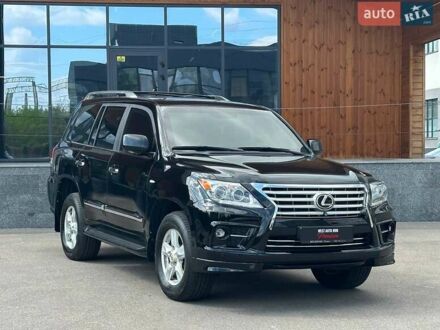 Черный Лексус ЛХ, объемом двигателя 5.66 л и пробегом 168 тыс. км за 75900 $, фото 1 на Automoto.ua