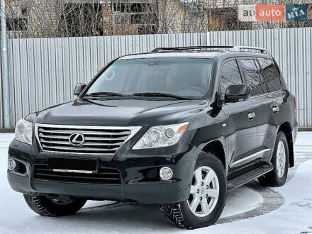Чорний Лексус ЛХ, об'ємом двигуна 5.66 л та пробігом 110 тис. км за 32000 $, фото 1 на Automoto.ua