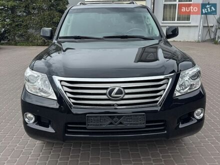 Черный Лексус ЛХ, объемом двигателя 5.66 л и пробегом 278 тыс. км за 23000 $, фото 1 на Automoto.ua