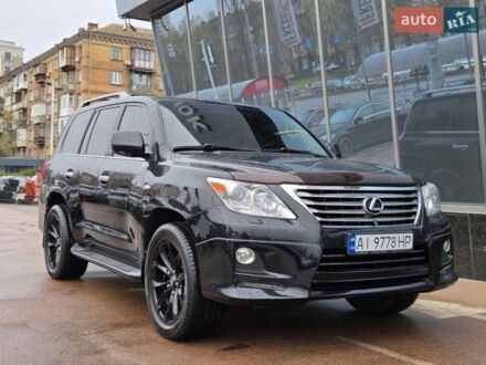 Черный Лексус ЛХ, объемом двигателя 5.7 л и пробегом 235 тыс. км за 24800 $, фото 1 на Automoto.ua