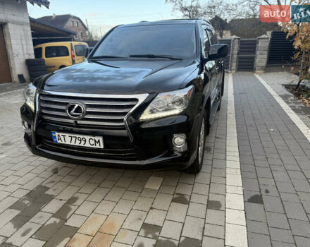 Черный Лексус ЛХ, объемом двигателя 5.66 л и пробегом 288 тыс. км за 29300 $, фото 1 на Automoto.ua