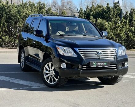 Черный Лексус ЛХ, объемом двигателя 5.7 л и пробегом 225 тыс. км за 26500 $, фото 1 на Automoto.ua