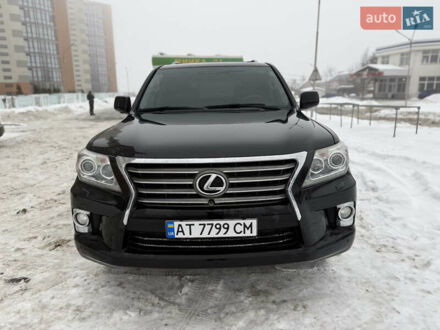 Черный Лексус ЛХ, объемом двигателя 5.66 л и пробегом 291 тыс. км за 28900 $, фото 1 на Automoto.ua
