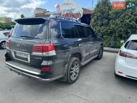 Чорний Лексус ЛХ, об'ємом двигуна 5.66 л та пробігом 216 тис. км за 30500 $, фото 1 на Automoto.ua