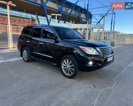 Черный Лексус ЛХ, объемом двигателя 5.67 л и пробегом 198 тыс. км за 35500 $, фото 1 на Automoto.ua