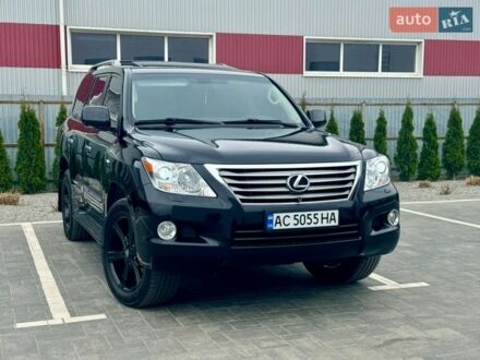Черный Лексус ЛХ, объемом двигателя 5.66 л и пробегом 248 тыс. км за 32700 $, фото 1 на Automoto.ua
