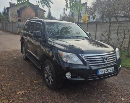 Чорний Лексус ЛХ, об'ємом двигуна 5.66 л та пробігом 220 тис. км за 29500 $, фото 1 на Automoto.ua