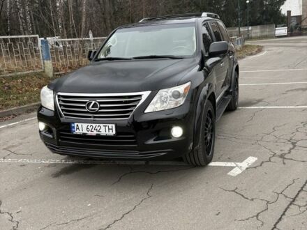 Черный Лексус ЛХ, объемом двигателя 5.7 л и пробегом 330 тыс. км за 21500 $, фото 1 на Automoto.ua