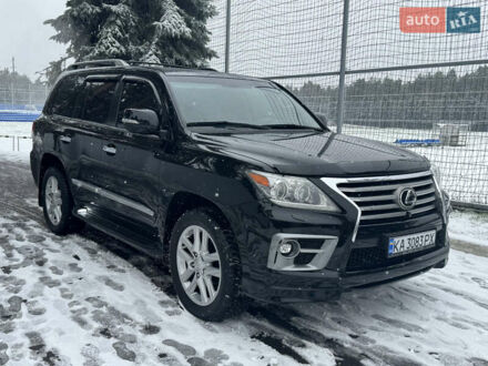 Черный Лексус ЛХ, объемом двигателя 5.7 л и пробегом 180 тыс. км за 30500 $, фото 1 на Automoto.ua