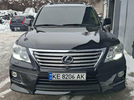 Черный Лексус ЛХ, объемом двигателя 5.66 л и пробегом 201 тыс. км за 29990 $, фото 1 на Automoto.ua