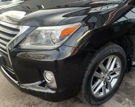 Черный Лексус ЛХ, объемом двигателя 5.66 л и пробегом 214 тыс. км за 38500 $, фото 1 на Automoto.ua