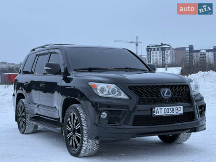 Черный Лексус ЛХ, объемом двигателя 5.66 л и пробегом 91 тыс. км за 40500 $, фото 1 на Automoto.ua