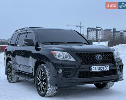 Черный Лексус ЛХ, объемом двигателя 5.66 л и пробегом 91 тыс. км за 40500 $, фото 1 на Automoto.ua