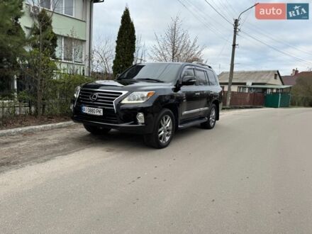 Черный Лексус ЛХ, объемом двигателя 5.7 л и пробегом 273 тыс. км за 33000 $, фото 1 на Automoto.ua