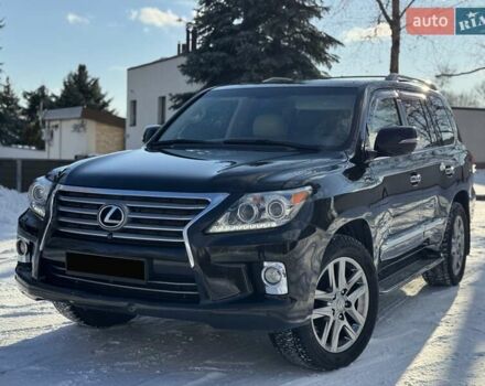 Черный Лексус ЛХ, объемом двигателя 5.66 л и пробегом 151 тыс. км за 36800 $, фото 1 на Automoto.ua