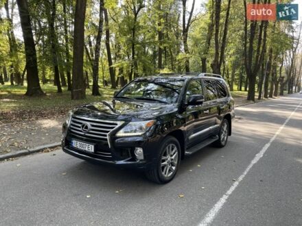 Чорний Лексус ЛХ, об'ємом двигуна 5.66 л та пробігом 130 тис. км за 46500 $, фото 1 на Automoto.ua