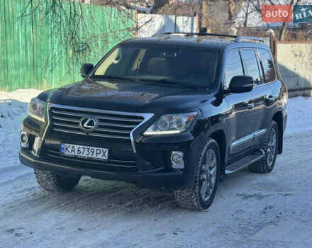 Черный Лексус ЛХ, объемом двигателя 5.66 л и пробегом 193 тыс. км за 32500 $, фото 1 на Automoto.ua