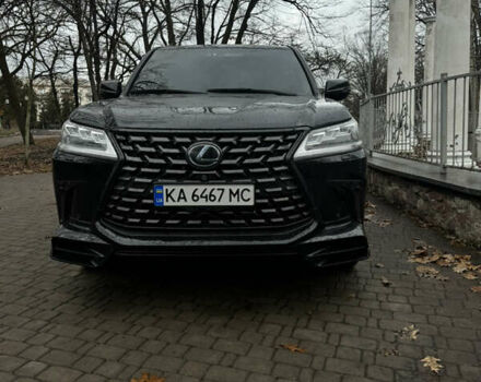 Чорний Лексус ЛХ, об'ємом двигуна 5.7 л та пробігом 188 тис. км за 43999 $, фото 1 на Automoto.ua