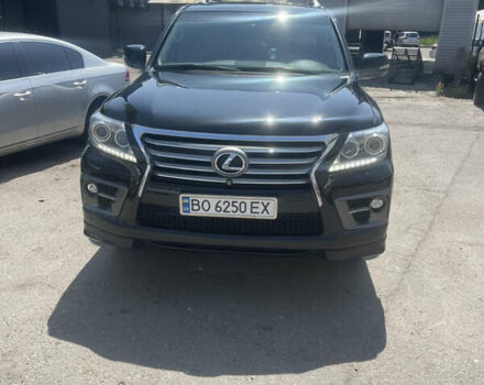 Чорний Лексус ЛХ, об'ємом двигуна 5.7 л та пробігом 213 тис. км за 38000 $, фото 1 на Automoto.ua
