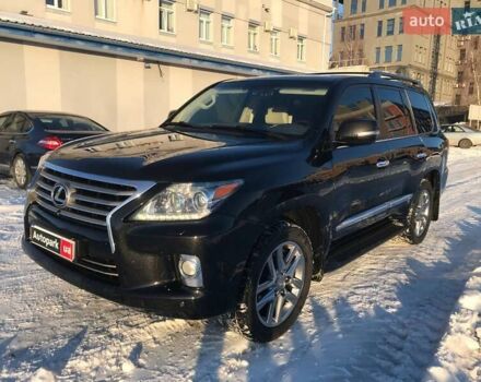 Черный Лексус ЛХ, объемом двигателя 5.7 л и пробегом 192 тыс. км за 28000 $, фото 1 на Automoto.ua