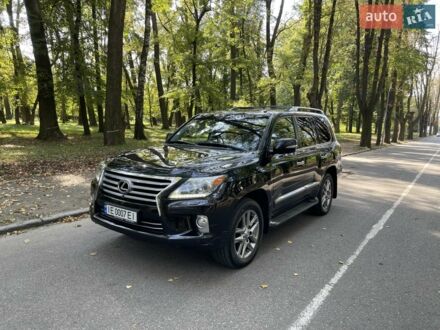 Чорний Лексус ЛХ, об'ємом двигуна 5.66 л та пробігом 130 тис. км за 46500 $, фото 1 на Automoto.ua